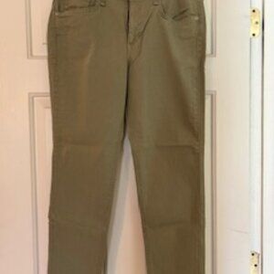 Rag & Bone Dre Capri Sage Green Size 30